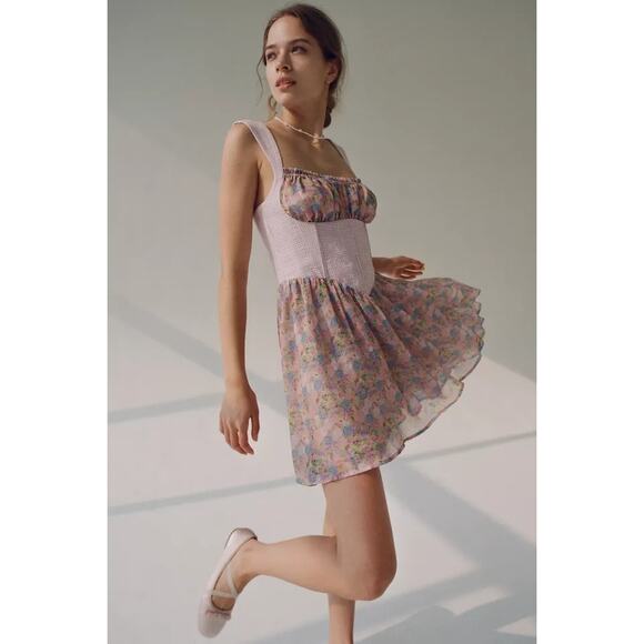 For Love & Lemons Brenna Mini Dress - Picture 3 of 15